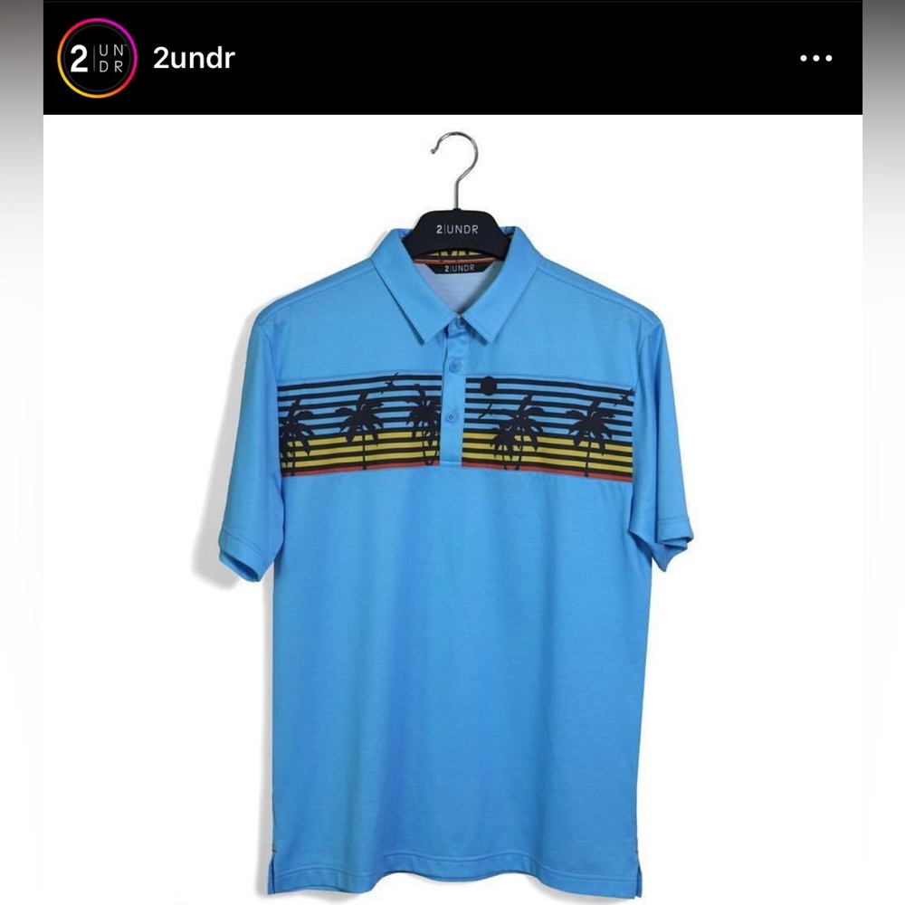 2UNDR Magnum IP Polo. New with tags.